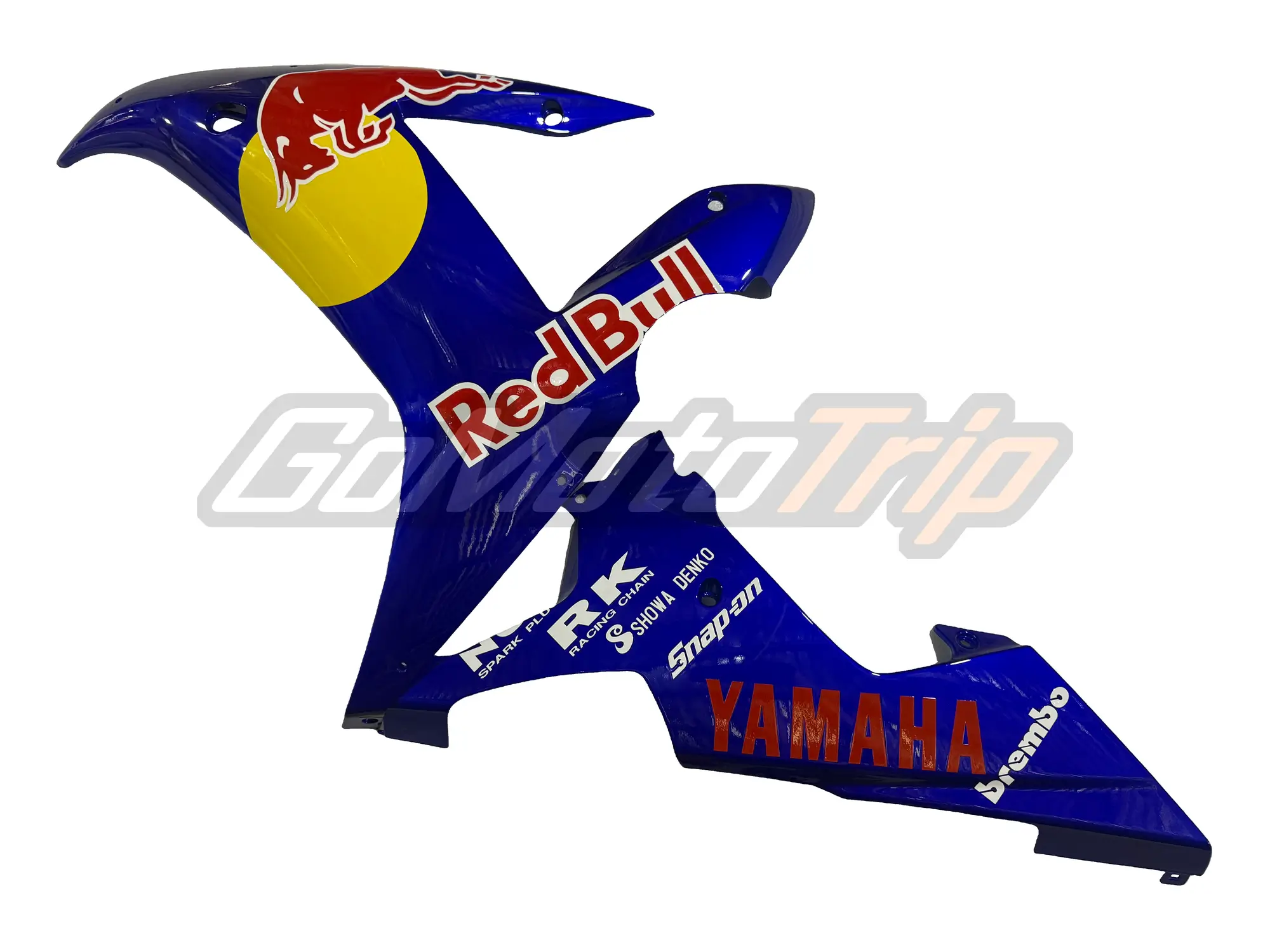 2002 2003 Yamaha Yzf R1 Blue Redbull Fairing 7 - Gomototrip 2002-2003 Yamaha YZF-R1 Blue RedBull Fairing 7