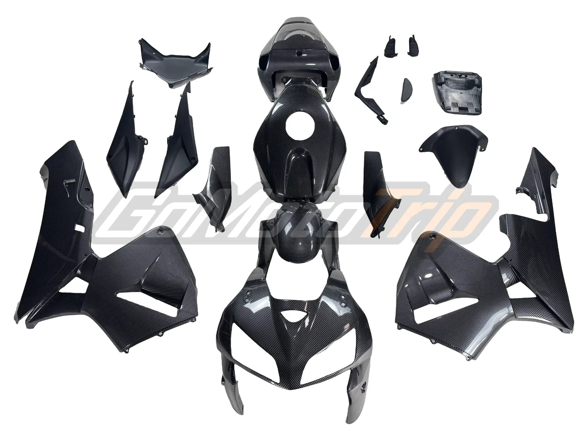 2005-2006 Honda CBR600RR Carbon Looking Fairing 1