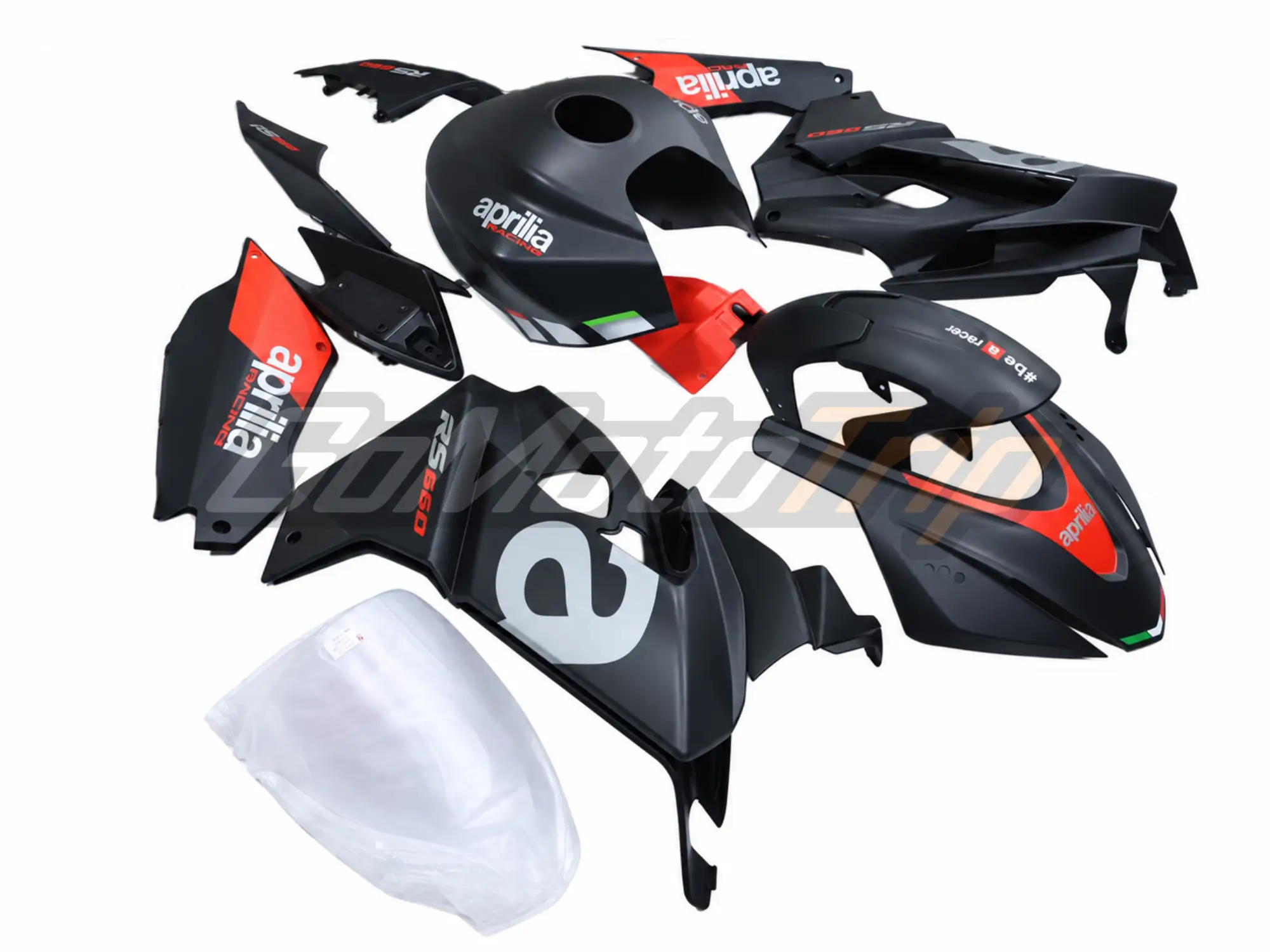 Aprilia Rs660 Black Fairing 2 - Gomototrip Aprilia RS660 Black Fairing 2